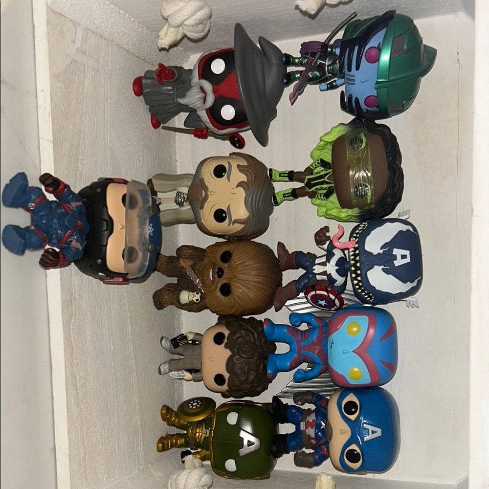 Funko Blue and Red Action Figures Playset